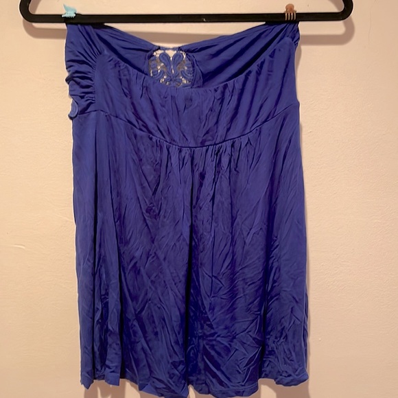 Forever 21 royal blue tube top in a size Medium - Picture 2 of 3
